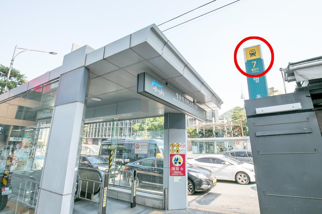 Philstay Myeongdong Station Seul Exterior foto